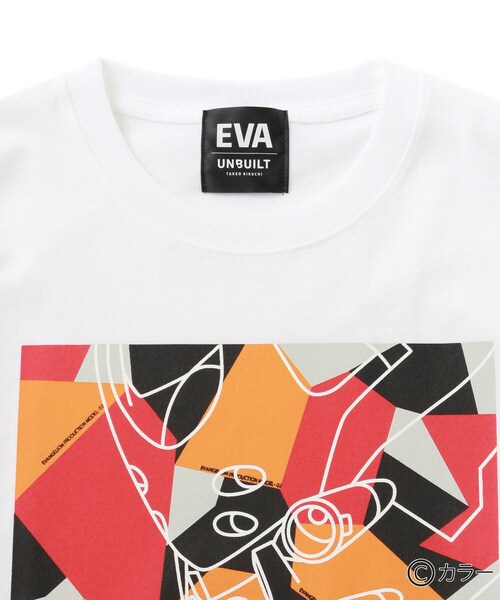 UNBUILT TAKEO KIKUCHI（アンビルト タケオキクチ）の「◆エヴァンゲリオン 迷彩 プリントTシャツ（Tシャツ/カットソー・メンズ・ホワイト/ホワイト系・01/02/03）」の4枚目の写真