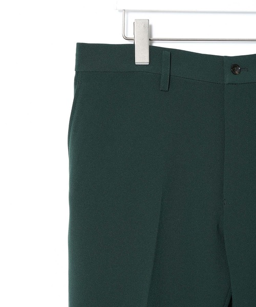 ADAM ET ROPE'（アダムエロペ）の「ライトダブルクロス スリムイージースラックス（スラックス・メンズ・ダークグリーン/ネイビー/グレー・M/L）」の10枚目の写真