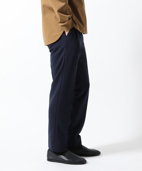 ADAM ET ROPE'（アダムエロペ）の「ライトダブルクロス スリムイージースラックス（スラックス・メンズ・ダークグリーン/ネイビー/グレー・M/L）」の13枚目の写真