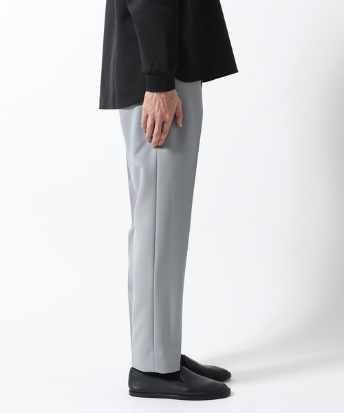 ADAM ET ROPE'（アダムエロペ）の「ライトダブルクロス スリムイージースラックス（スラックス・メンズ・ダークグリーン/ネイビー/グレー・M/L）」の15枚目の写真