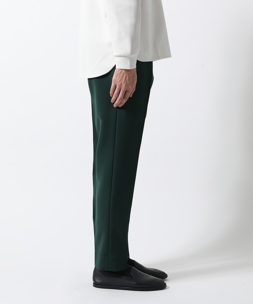 ADAM ET ROPE'（アダムエロペ）の「ライトダブルクロス スリムイージースラックス（スラックス・メンズ・ダークグリーン/ネイビー/グレー・M/L）」の16枚目の写真