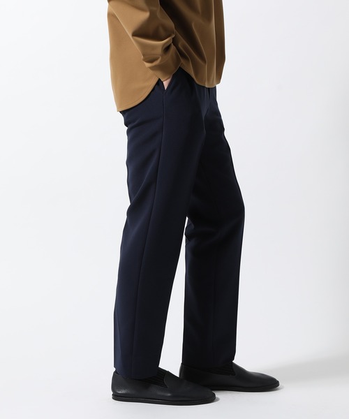 ADAM ET ROPE'（アダムエロペ）の「ライトダブルクロス スリムイージースラックス（スラックス・メンズ・ダークグリーン/ネイビー/グレー・M/L）」の14枚目の写真