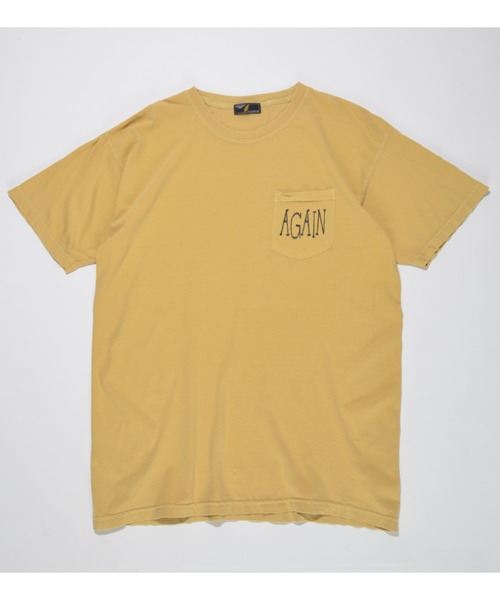 STRANGE TRIP(ストレンジトリップ)の「STRANGE TRIP(ストレンジトリップ) ON THE ROAD TEE /ST2101-T01(Tシャツ/カットソー・メンズ・チャコールグレー/マスタード・MEDIUM/LARGE/X-LARGE)」の1枚目の写真