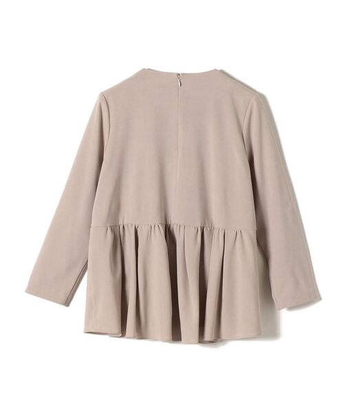 SHIPS（シップス）の「ウエストペプラムブラウス◇（シャツ/ブラウス・レディース・ブラック/グレー・36/38）」の6枚目の写真