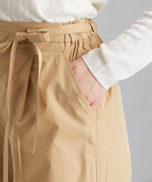 green label relaxing（グリーンレーベルリラクシング）の「CFC タイプライター イージー ワイド パンツ（その他パンツ・レディース・ベージュ/ネイビー/ロイヤルブルー・38/36）」の7枚目の写真