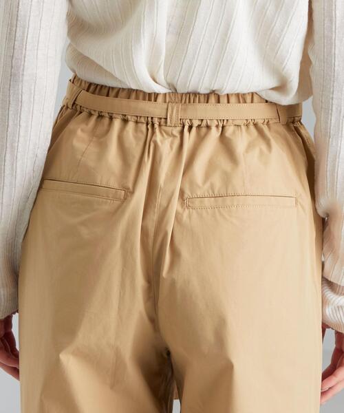 green label relaxing（グリーンレーベルリラクシング）の「CFC タイプライター イージー ワイド パンツ（その他パンツ・レディース・ベージュ/ネイビー/ロイヤルブルー・38/36）」の14枚目の写真