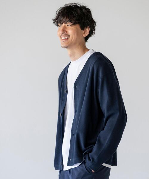 coen(コーエン)の「リラックスカノコカーディガン(カーディガン/ボレロ・メンズ・ダークグレー/ネイビー・X-LARGE/LARGE/SMALL/MEDIUM)」の13枚目の写真