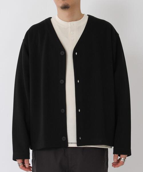 coen(コーエン)の「リラックスカノコカーディガン(カーディガン/ボレロ・メンズ・ダークグレー/ネイビー・X-LARGE/LARGE/SMALL/MEDIUM)」の16枚目の写真