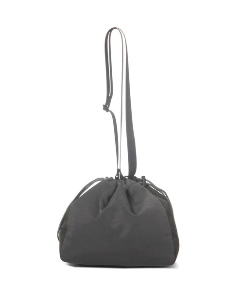 niko and...(ニコアンド)の「配色巾着ショルダーバッグ(ショルダーバッグ・メンズ・ネイビー/グリーン/チャコール・0)」の14枚目の写真