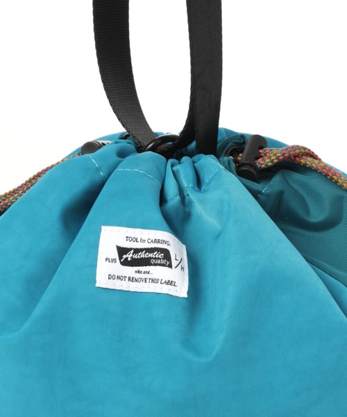 niko and...(ニコアンド)の「配色巾着ショルダーバッグ(ショルダーバッグ・メンズ・ネイビー/グリーン/チャコール・0)」の12枚目の写真