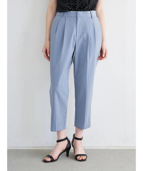 YECCA VECCA（イェッカヴェッカ）の「P.2wayストレッチタックパンツ　＊（その他パンツ・レディース・ライトブルー/グリーン/グレイッシュベージュ/ダークネイビー・SMALL/MEDIUM）」の19枚目の写真