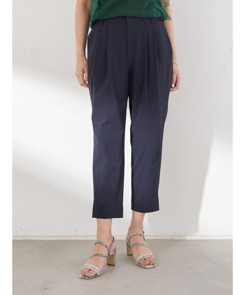 YECCA VECCA（イェッカヴェッカ）の「P.2wayストレッチタックパンツ　＊（その他パンツ・レディース・ライトブルー/グリーン/グレイッシュベージュ/ダークネイビー・SMALL/MEDIUM）」の20枚目の写真