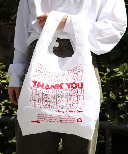 OPEN EDITIONS（オープンエディションズ）の「OpenEdition/オープンエディション Lauren DiCioccio tote bag トートバッグ（トートバッグ・レディース・ブラック/ホワイト×レッド/ブラック系その他/ホワイト×イエロー・ONE SIZE）」の19枚目の写真