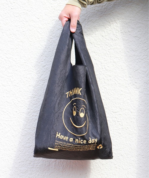 OPEN EDITIONS（オープンエディションズ）の「OpenEdition/オープンエディション Lauren DiCioccio tote bag トートバッグ（トートバッグ・レディース・ブラック/ホワイト×レッド/ブラック系その他/ホワイト×イエロー・ONE SIZE）」の8枚目の写真