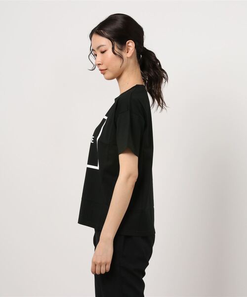 EACH.（イーチ）の「EACH（イーチ）CIRCLE TEE / Tシャツ（Tシャツ/カットソー・レディース・グリーン/ホワイト/ブラック/パープル・FREE）」の5枚目の写真