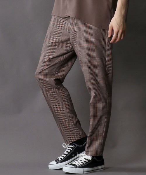 SITRY（シトリー）の「T/R loose tapered Pants/T/Rルーズ テーパードパンツ/カラーパンツ（チノパンツ・メンズ・ブラック/ベージュ/オリーブ/サックスブルー/チェック/グレイッシュベージュ・M/L/XL）」の6枚目の写真
