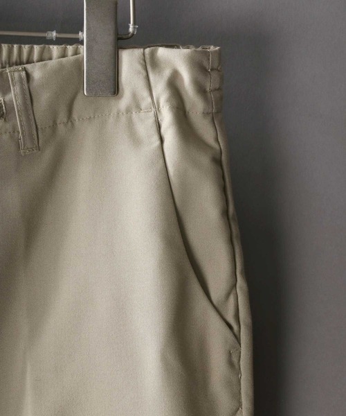 SITRY（シトリー）の「T/R loose tapered Pants/T/Rルーズ テーパードパンツ/カラーパンツ（チノパンツ・メンズ・ブラック/ベージュ/オリーブ/サックスブルー/チェック/グレイッシュベージュ・M/L/XL）」の17枚目の写真