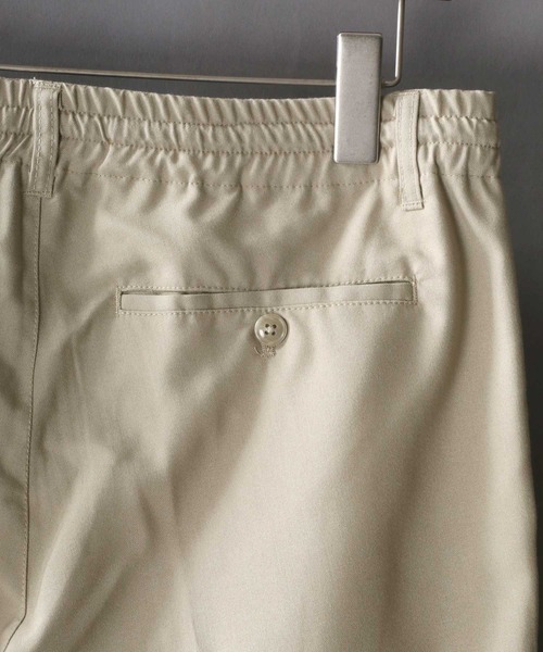 SITRY（シトリー）の「T/R loose tapered Pants/T/Rルーズ テーパードパンツ/カラーパンツ（チノパンツ・メンズ・ブラック/ベージュ/オリーブ/サックスブルー/チェック/グレイッシュベージュ・M/L/XL）」の15枚目の写真
