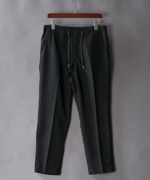 SITRY（シトリー）の「T/R loose tapered Pants/T/Rルーズ テーパードパンツ/カラーパンツ（チノパンツ・メンズ・ブラック/ベージュ/オリーブ/サックスブルー/チェック/グレイッシュベージュ・M/L/XL）」の19枚目の写真