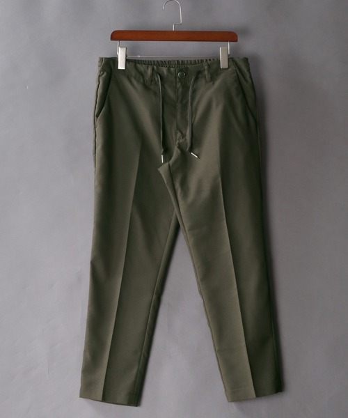 SITRY（シトリー）の「T/R loose tapered Pants/T/Rルーズ テーパードパンツ/カラーパンツ（チノパンツ・メンズ・ブラック/ベージュ/オリーブ/サックスブルー/チェック/グレイッシュベージュ・M/L/XL）」の22枚目の写真