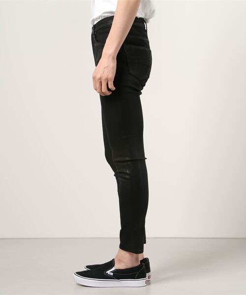 GalaabenD（ガラアーベント）の「EXフィットデニム ブラックコーティングデニムパンツ（デニムパンツ・メンズ・ブラック・S/M/L）」の19枚目の写真