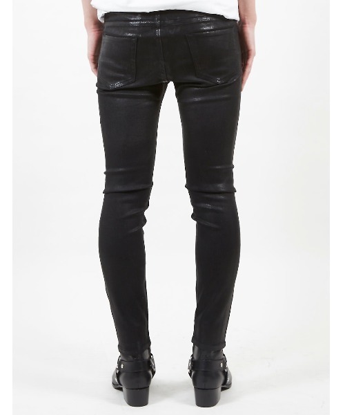 GalaabenD（ガラアーベント）の「EXフィットデニム ブラックコーティングデニムパンツ（デニムパンツ・メンズ・ブラック・S/M/L）」の5枚目の写真