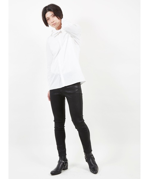 GalaabenD（ガラアーベント）の「EXフィットデニム ブラックコーティングデニムパンツ（デニムパンツ・メンズ・ブラック・S/M/L）」の10枚目の写真