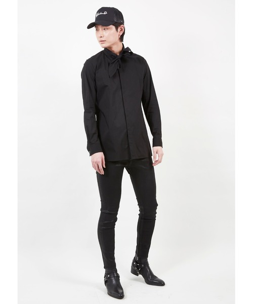 GalaabenD（ガラアーベント）の「EXフィットデニム ブラックコーティングデニムパンツ（デニムパンツ・メンズ・ブラック・S/M/L）」の11枚目の写真