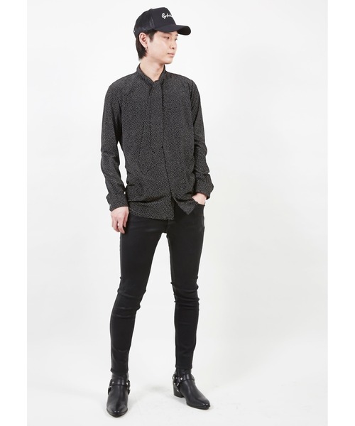 GalaabenD（ガラアーベント）の「EXフィットデニム ブラックコーティングデニムパンツ（デニムパンツ・メンズ・ブラック・S/M/L）」の12枚目の写真