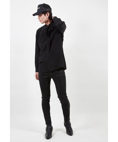 GalaabenD（ガラアーベント）の「EXフィットデニム ブラックコーティングデニムパンツ（デニムパンツ・メンズ・ブラック・S/M/L）」の16枚目の写真