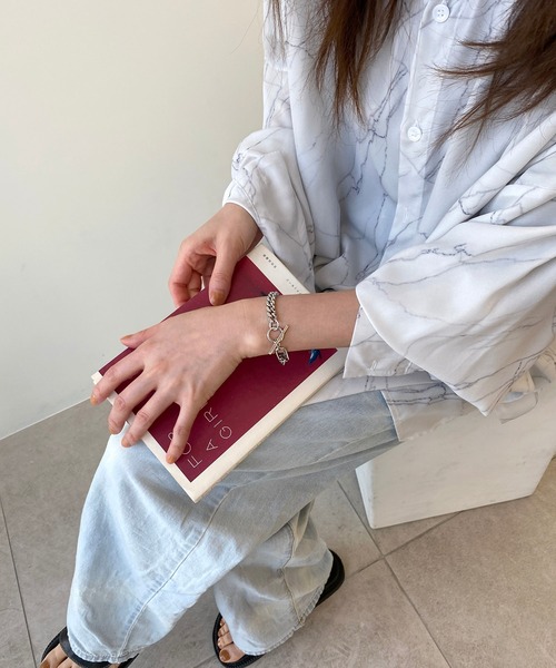 minsobi(ミンソビ)の「チェーンブレスレット(ブレスレット・レディース・シルバー・FREE)」の7枚目の写真