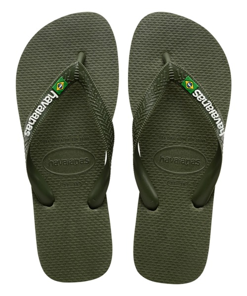 havaianas（ハワイアナス）の「havaianas (ハワイアナス) / Brasil Logo サンダル ラバービーチサンダル（サンダル・メンズ・ホワイト/ブラック/イエロー/ブルー/ネイビー/グレー/オリーブ/ピンク系その他/モスグリーン/ブルー系その他/ライトグリーン・27/25.5/28/23/24.5/22/29）」の6枚目の写真