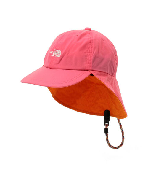 こども ビームス(コドモビームス)の「THE NORTH FACE / キッズ ポホノ サンシールド キャップ 21(47~56㎝)(キャップ・キッズ・ピンク/ネイビー/オレンジ・KS(47-49cm)/KL(54-56cm)/KM(50-53cm))」の3枚目の写真