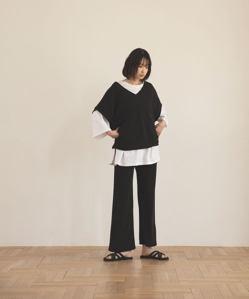 marjour（マージュール）の「RELAX SET UP（スウェット・レディース・ブラック・M）」の14枚目の写真