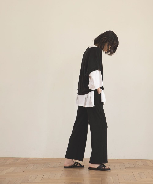 marjour（マージュール）の「RELAX SET UP（スウェット・レディース・ブラック・M）」の7枚目の写真