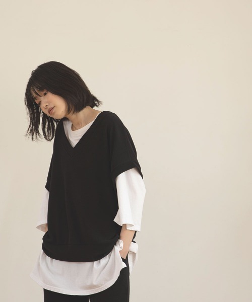 marjour（マージュール）の「RELAX SET UP（スウェット・レディース・ブラック・M）」の12枚目の写真