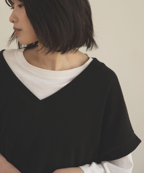 marjour（マージュール）の「RELAX SET UP（スウェット・レディース・ブラック・M）」の3枚目の写真