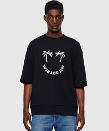 DIESEL | メンズ スウェット 半袖 グラフィック(スウェット)