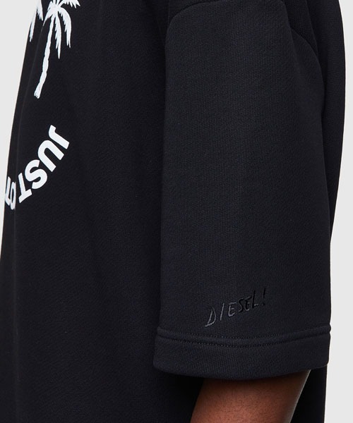 DIESEL（ディーゼル）の「メンズ スウェット 半袖 グラフィック