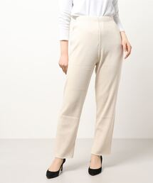 SALON adam et rope' | リブリラックスパンツ［MEDI Veil］【抗菌・消臭・UVケア】(その他パンツ)