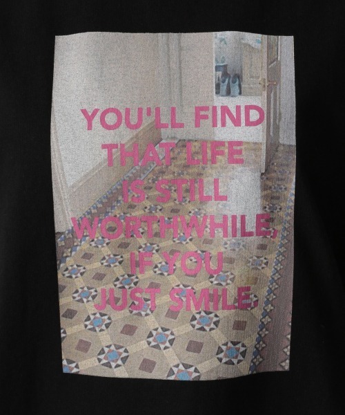 LOWRYS FARM（ローリーズファーム）の「フォトノースリーブ　948734（Tシャツ/カットソー・レディース・ブラック/グレー/オフホワイト・FREE）」の17枚目の写真