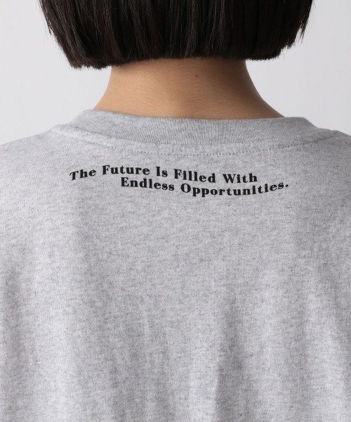 LOWRYS FARM（ローリーズファーム）の「フォトノースリーブ　948734（Tシャツ/カットソー・レディース・ブラック/グレー/オフホワイト・FREE）」の7枚目の写真