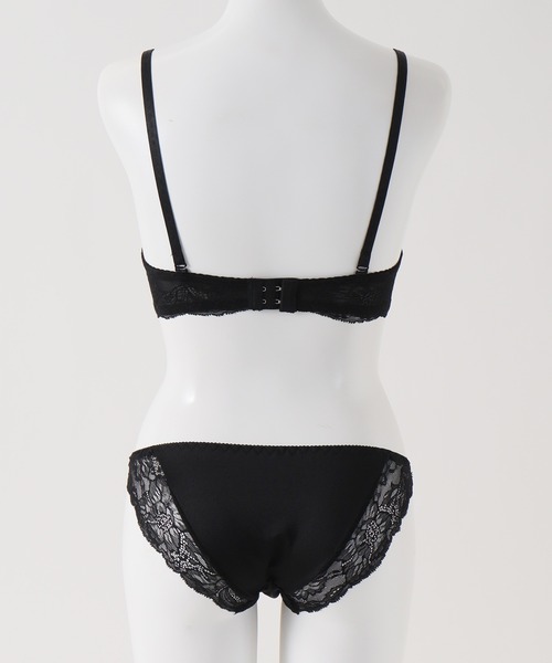 colza（コルザ）の「黒レースブラセット（ブラ&ショーツ・レディース・モカ/グリーン・C65/C70/D75/B65/C75/D70/A75/B70/B75/D65/A70）」の10枚目の写真