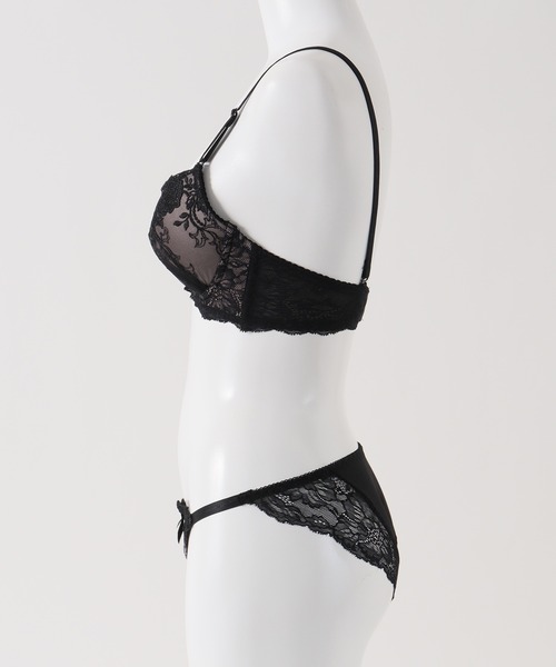colza（コルザ）の「黒レースブラセット（ブラ&ショーツ・レディース・モカ/グリーン・C65/C70/D75/B65/C75/D70/A75/B70/B75/D65/A70）」の11枚目の写真
