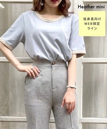 Heather | Heather mini リンガーT 956278(Tシャツ/カットソー)