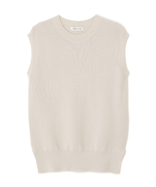 NATURAL BEAUTY BASIC（ナチュラルビューティーベーシック）の「ノースリーブ畦ニット/0171270610（ベスト・レディース・ピンク/グレー/ブラック・MEDIUM）」の19枚目の写真