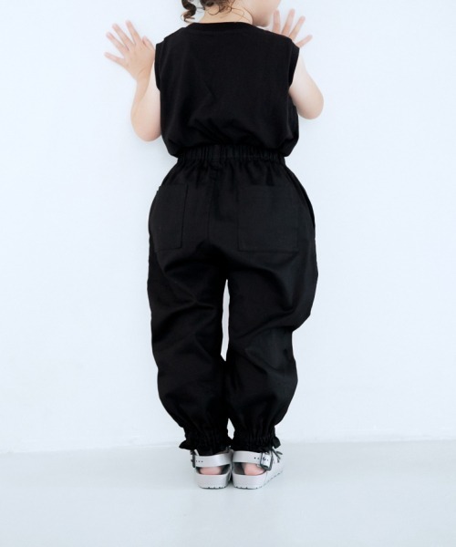 LOWRYS FARM(ローリーズファーム)の「Cツイルスソシボリパンツ 958469(その他パンツ・キッズ・ブラック/カーキ・110cm/120cm/130cm)」の4枚目の写真