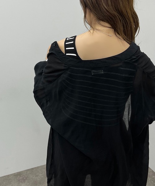 apres jour mignon（アプレジュールミニョン）の「アソートニットタンク【ZOZOTOWN限定アイテム】（タンクトップ・レディース・グリーン/ブラック系その他/ホワイト系その他/ピンク・X-LARGE/フリー）」の11枚目の写真