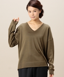 BEAUTY&YOUTH UNITED ARROWS | BYTF プレーンVネックニットプルオーバー◆(ニット/セーター)
