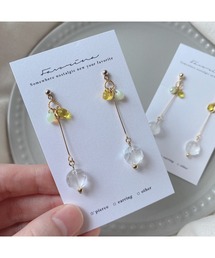 【Favorina】fruit drop petal ピアス(MA)